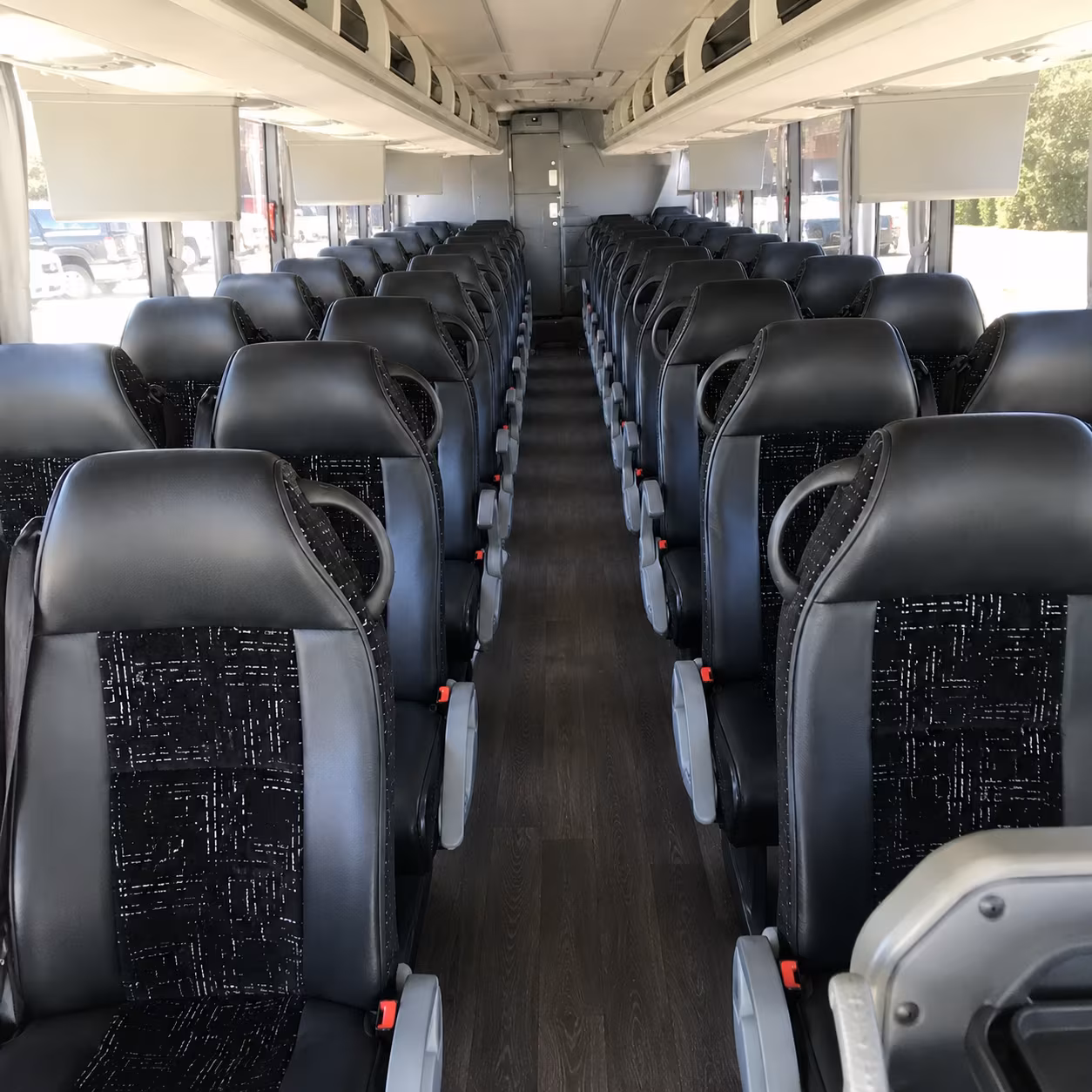 st cloud charter bus rental interior
