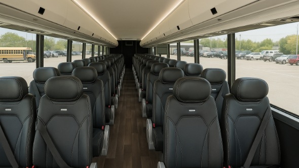 15 passenger minibus interior