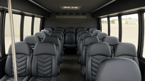 minot 30 passenger minibus inside
