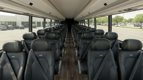 minot 35 passenger minibus inside