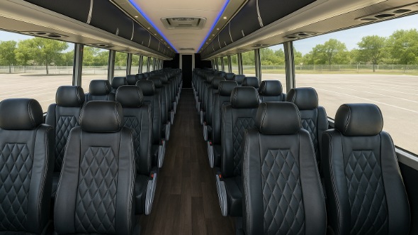 minot 50 passenger charter bus rental
